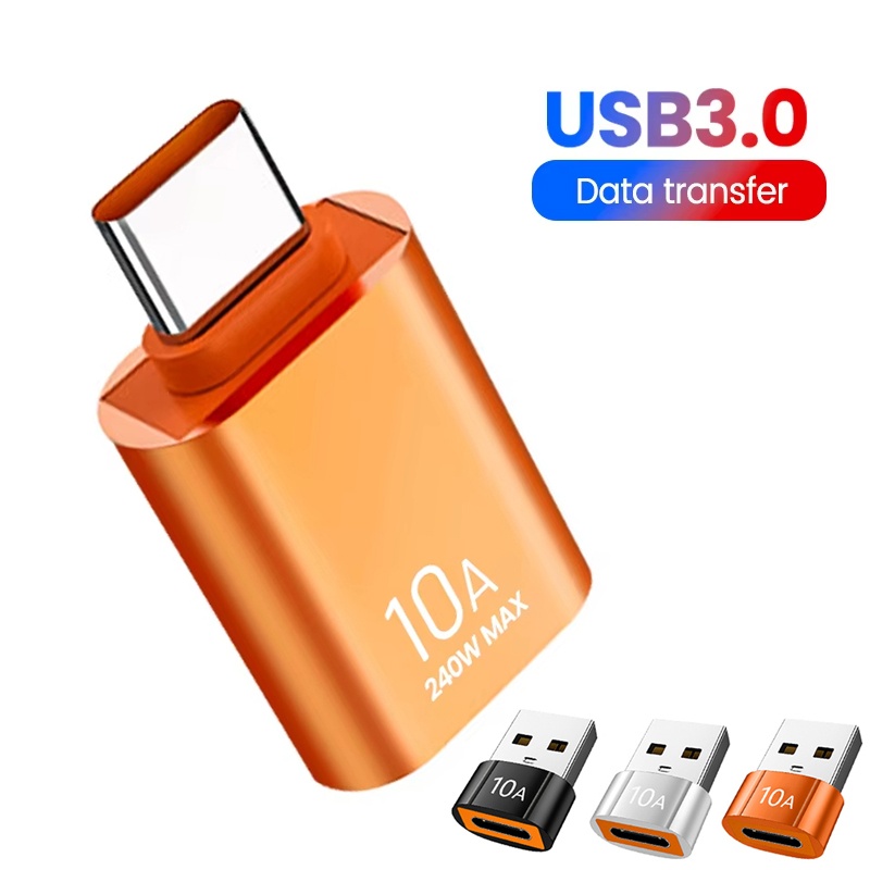 Type C Multiport Adapter - 10A OTG Type C Female to