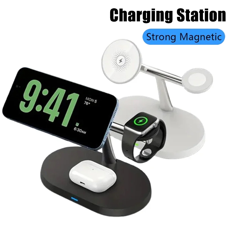 Wireless Charger 3 In 1 - 3 In 1 Opansten Magnetic Wireless