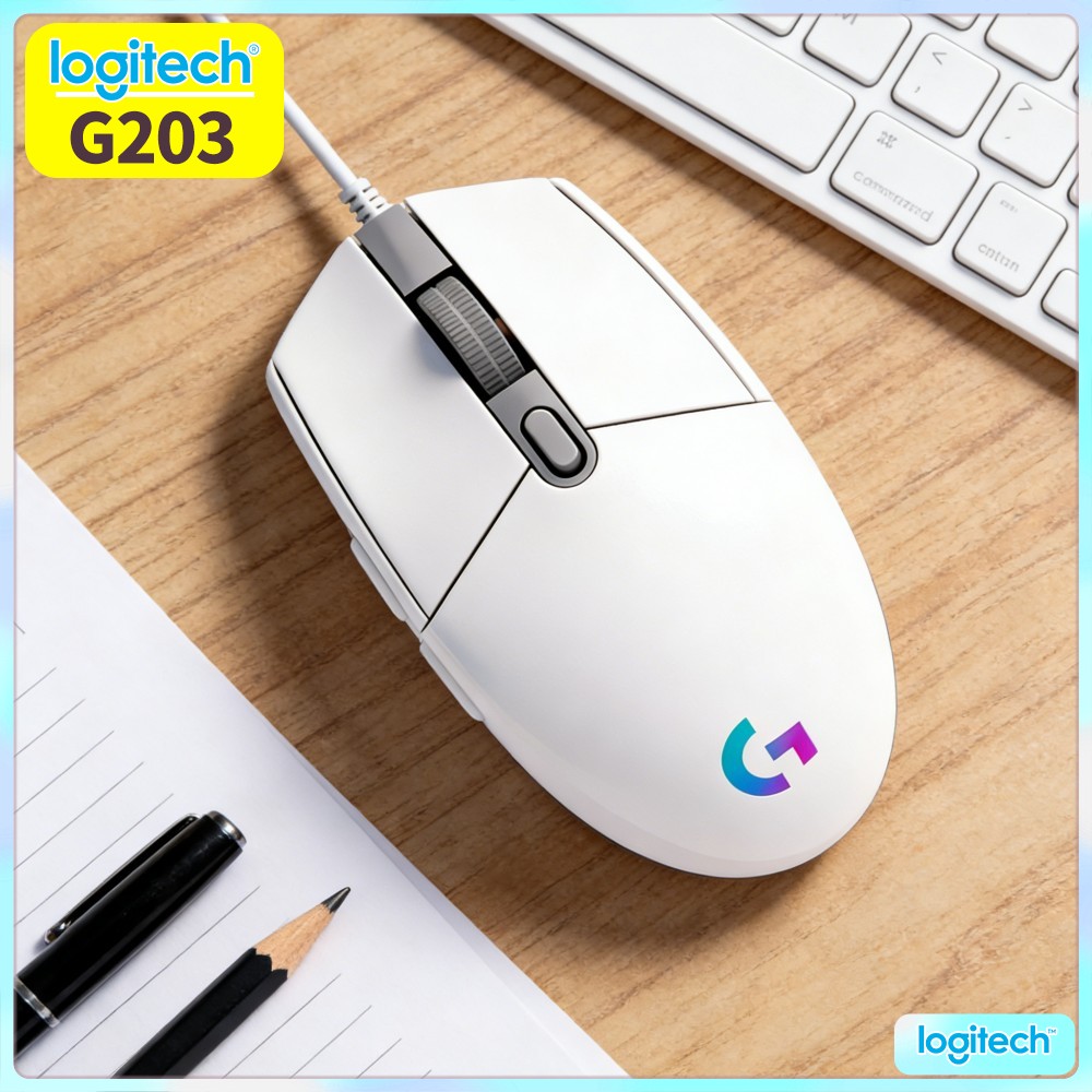 Logitech Mouse G203 - Logitech G203 Wired Gaming Mouse Satisfying