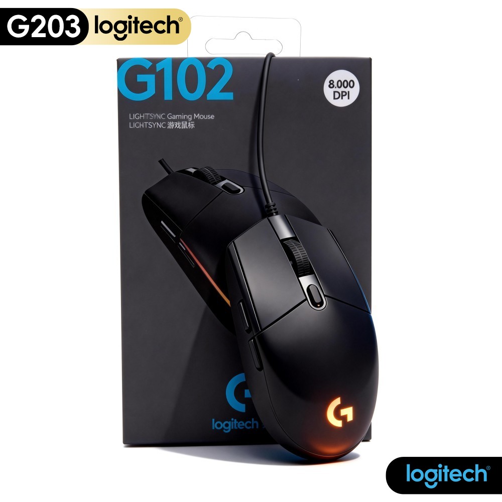 Logitech G203 Wired Gaming Mou - Logitech Mouse G203 review and price