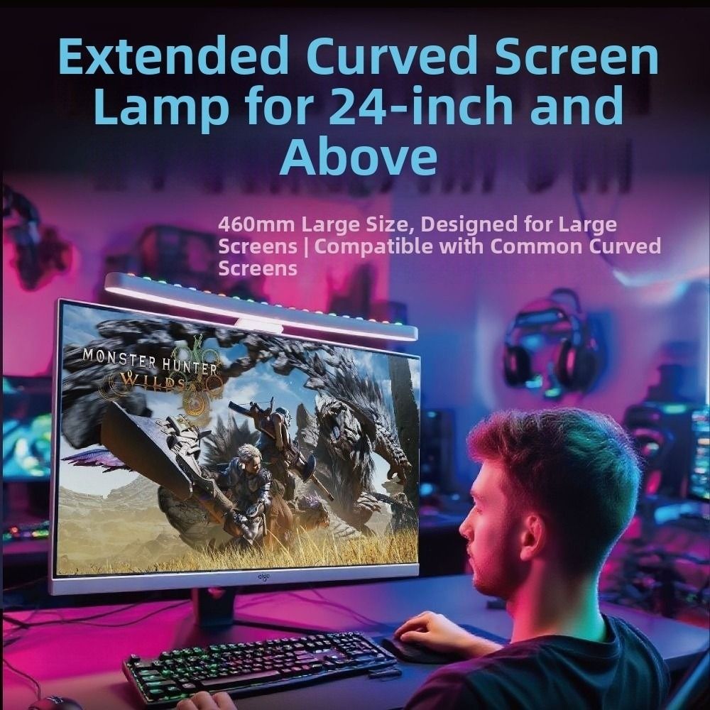 RGB Atmosphere Monitor Light B - Monitor Light Bar review and price