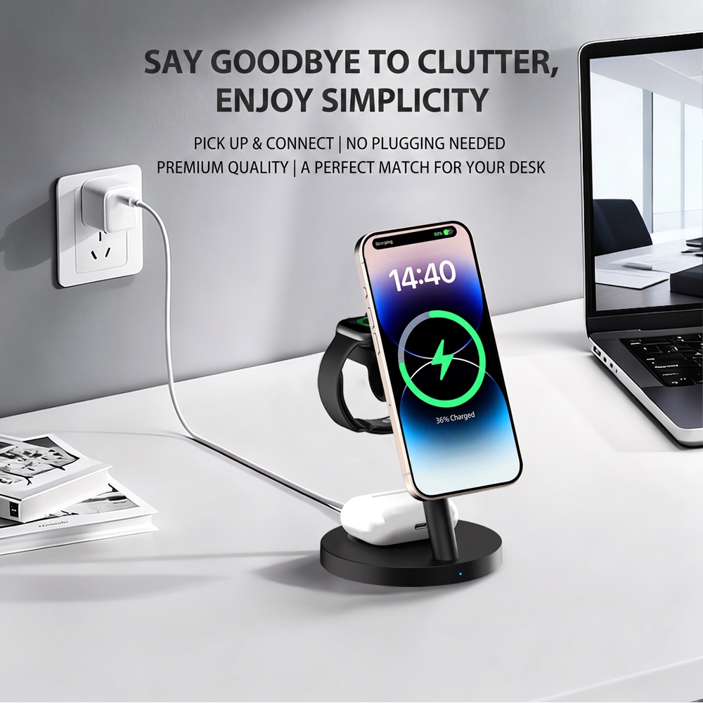3in1 Qi2.2 25W Fast Wireless C - Wireless Charger 3 In 1 review and price