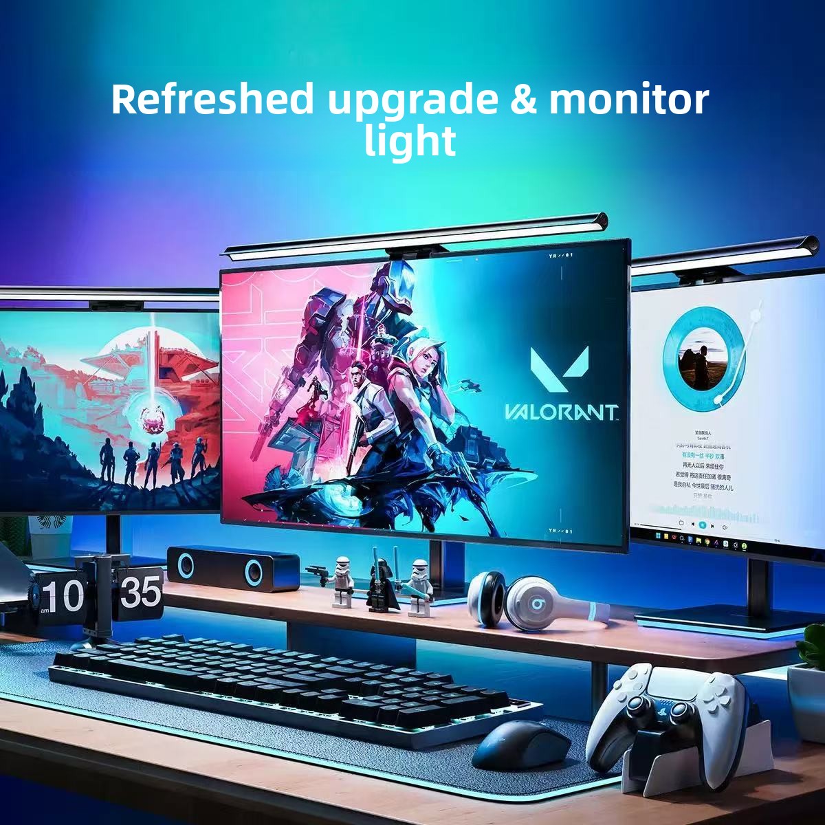 RGB Touch-Control Monitor Ligh - Monitor Light Bar review and price