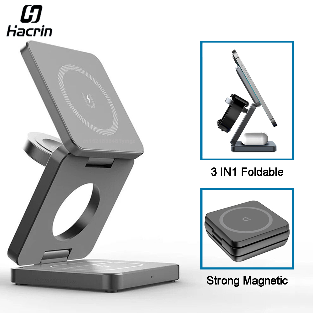Wireless Charger 3 in 1 Foldab - Wireless Charger 3 In 1 review and price