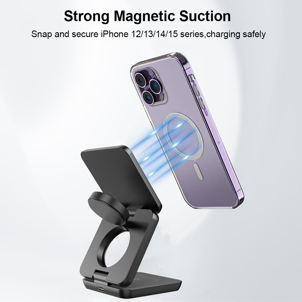 Wireless Charger 3 in 1 Foldab - Wireless Charger 3 In 1 review and price