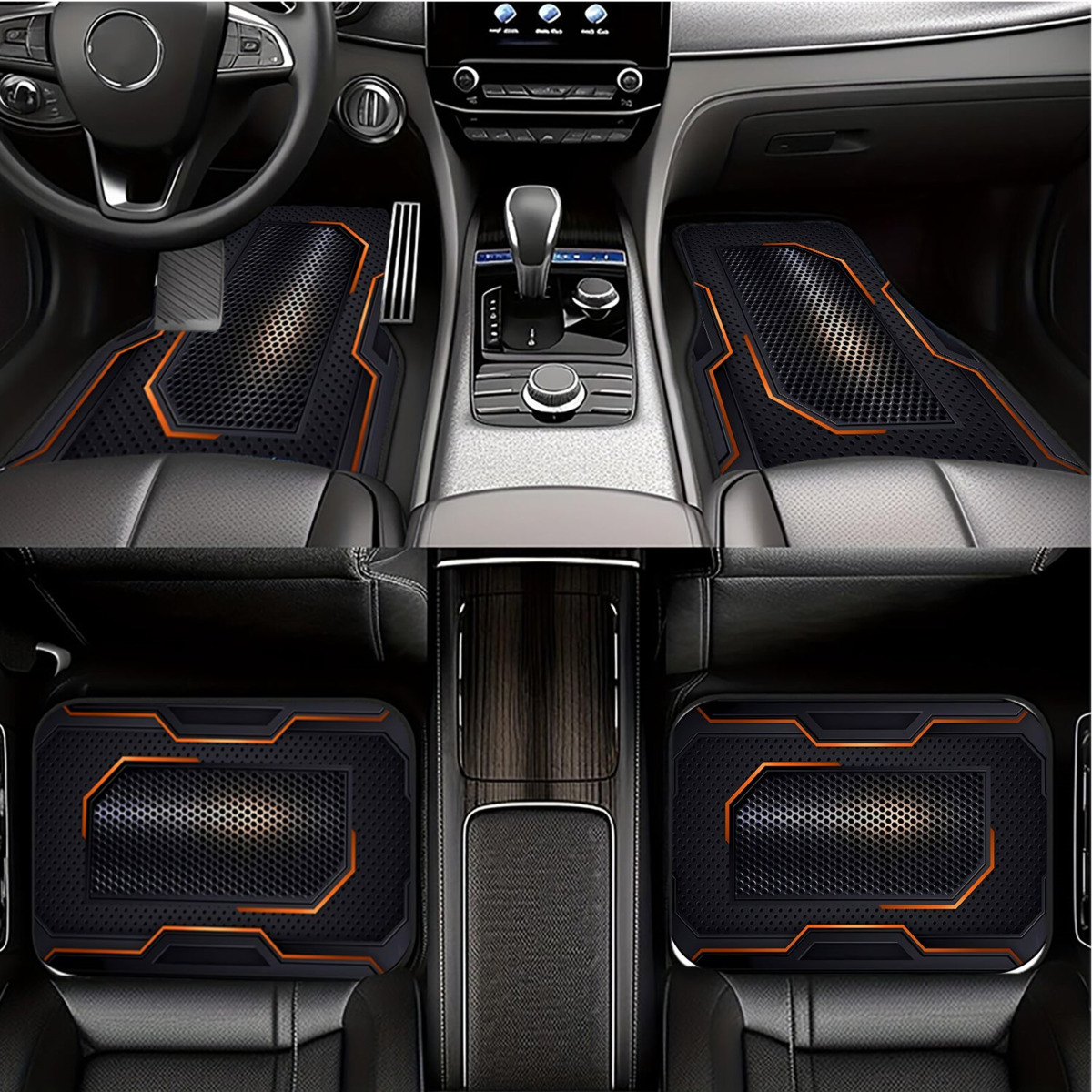 4Pcs Universal Car Floor Mats  - Universal Tech Accessories review and price