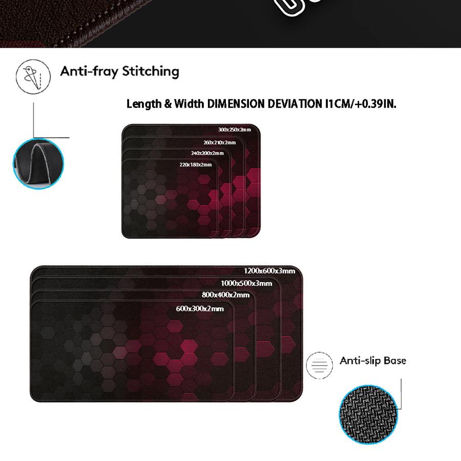 Red Honeycomb Tech Mouse Pad o - Tech Accessories For Laptop review and price