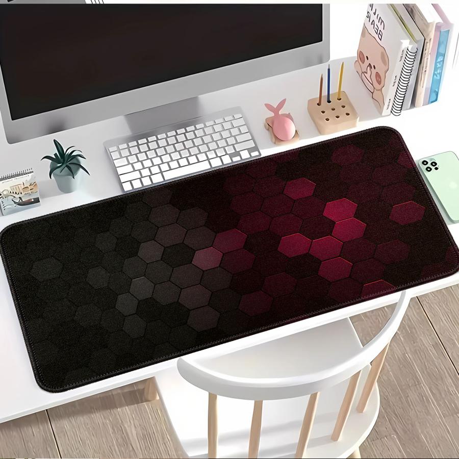 Red Honeycomb Tech Mouse Pad o - Tech Accessories For Laptop review and price