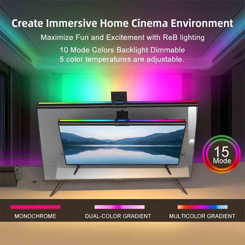 RGB Light 60/80cm Game Atmosph - Monitor Light Bar review and price