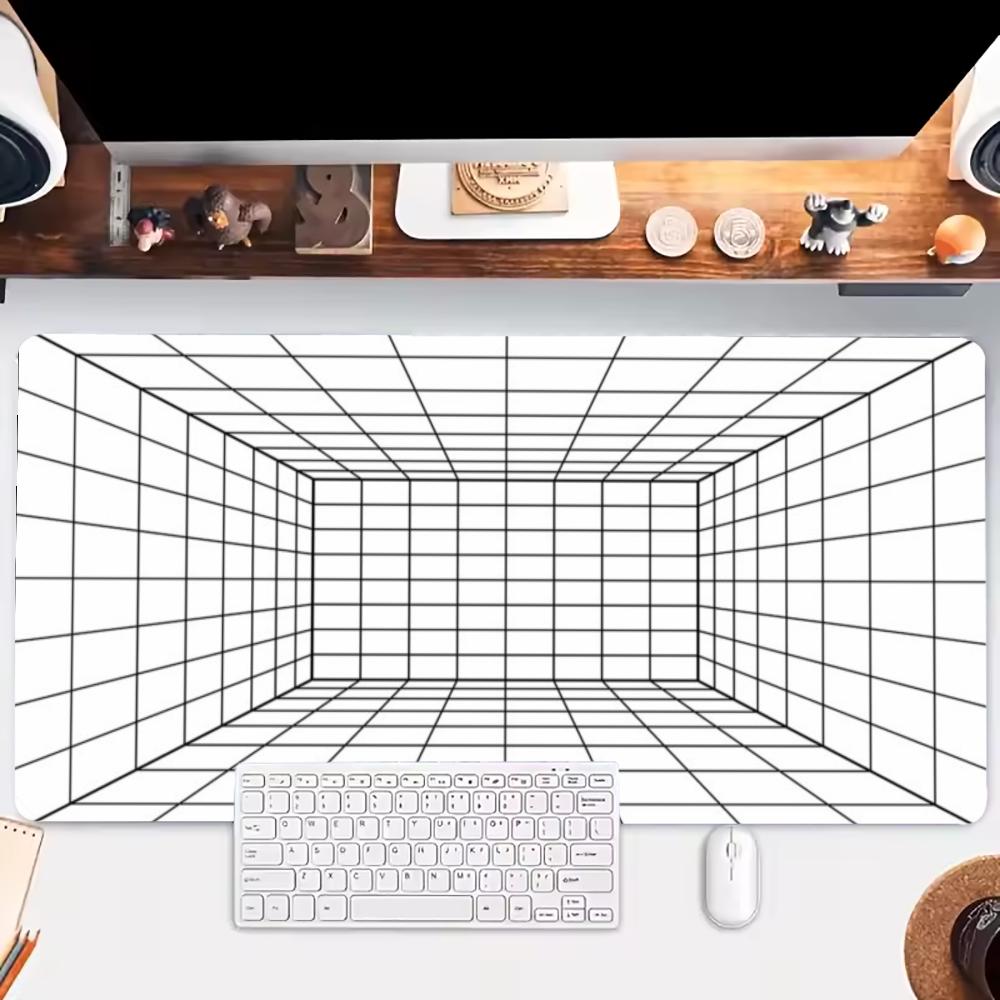 Anime Playmat Black Wireframe  - Tech Accessories For Laptop review and price