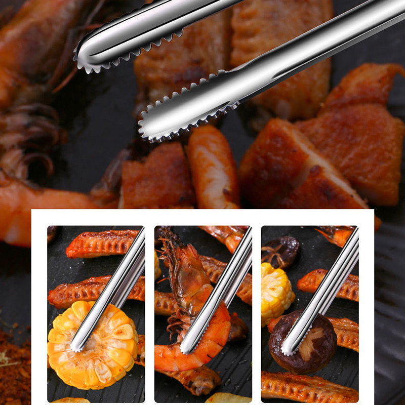 Stainless Steel Grill Tongs Fo - Hi Tech Kitchen Accessories review and price
