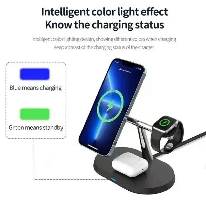3 In 1 Opansten Magnetic Wirel - Wireless Charger 3 In 1 review and price