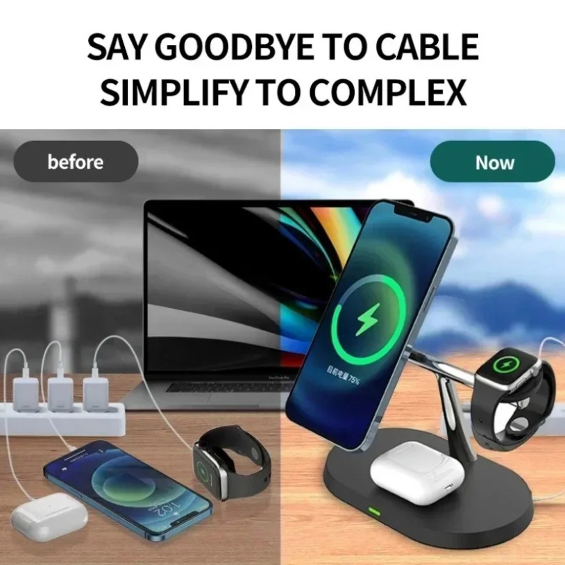 3 In 1 Opansten Magnetic Wirel - Wireless Charger 3 In 1 review and price