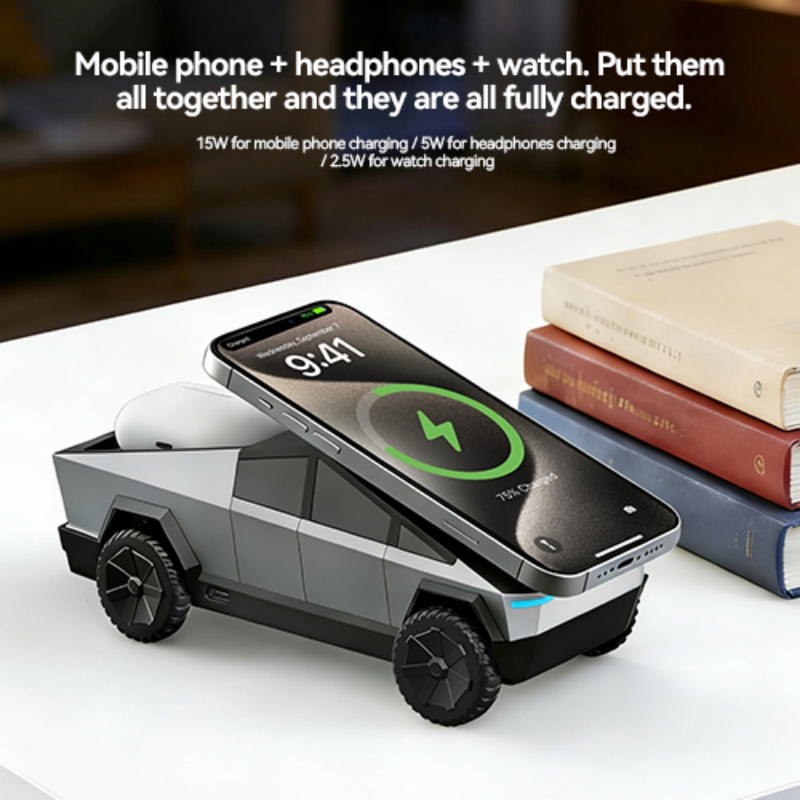Desktop Stand 3-in-1 CyberDock - Wireless Charger 3 In 1 review and price