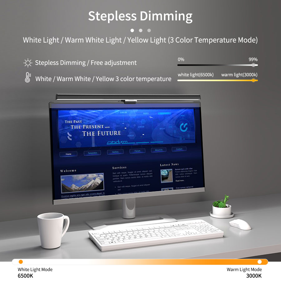50cm Screen Light Desk Lamp Co - Monitor Light Bar review and price