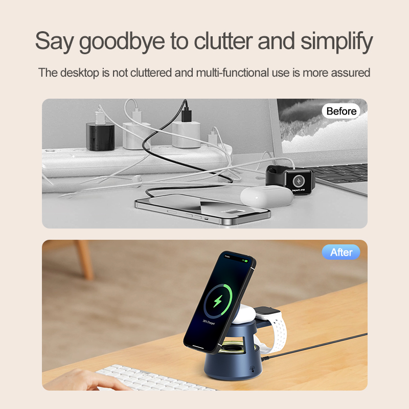 4-in-1 Wireless Charger Statio - Wireless Charger 3 In 1 review and price