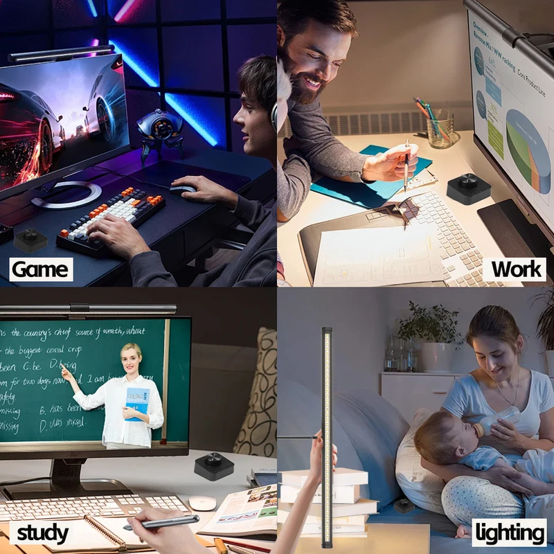 Portable LED Eye-Care Desk Lam - Monitor Light Bar review and price