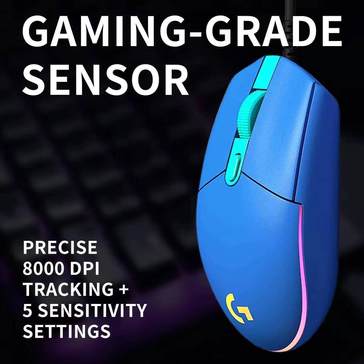 Logitech G203 Wired Mouse for  - Logitech Mouse G203 review and price