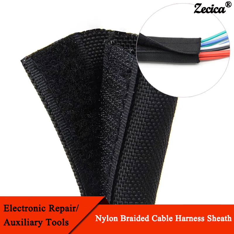 1~10m Self Adhesive PET Braide - Cable Sleeve Neoprene review and price