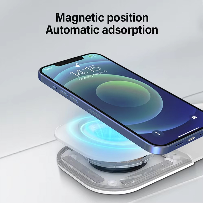 Universal Qi2 Magnetic Foldabl - Wireless Charger 3 In 1 review and price