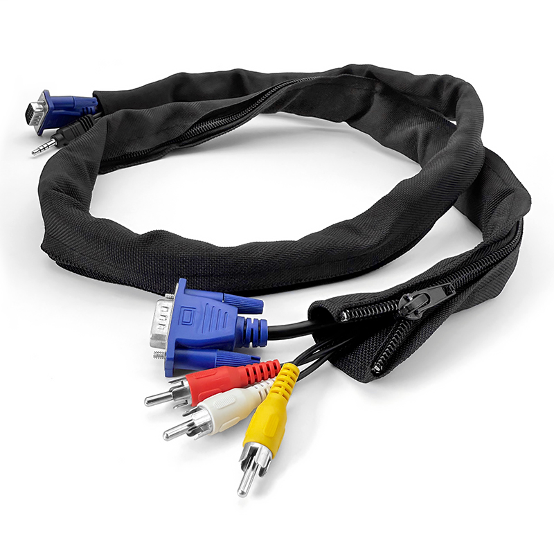 Reusable Anti-Tangle Zipper Ca - Cable Sleeve Neoprene review and price