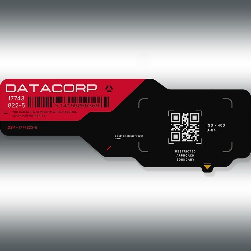 Cyberpunk Tech QR Code Vinyl S - Tech Accessories For Laptop review and price