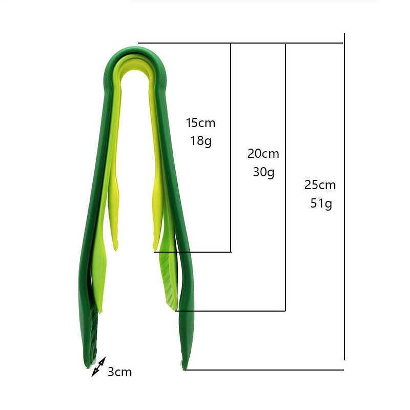 JCD 3pcs Plastics Food Tong Ki - Hi Tech Kitchen Accessories review and price