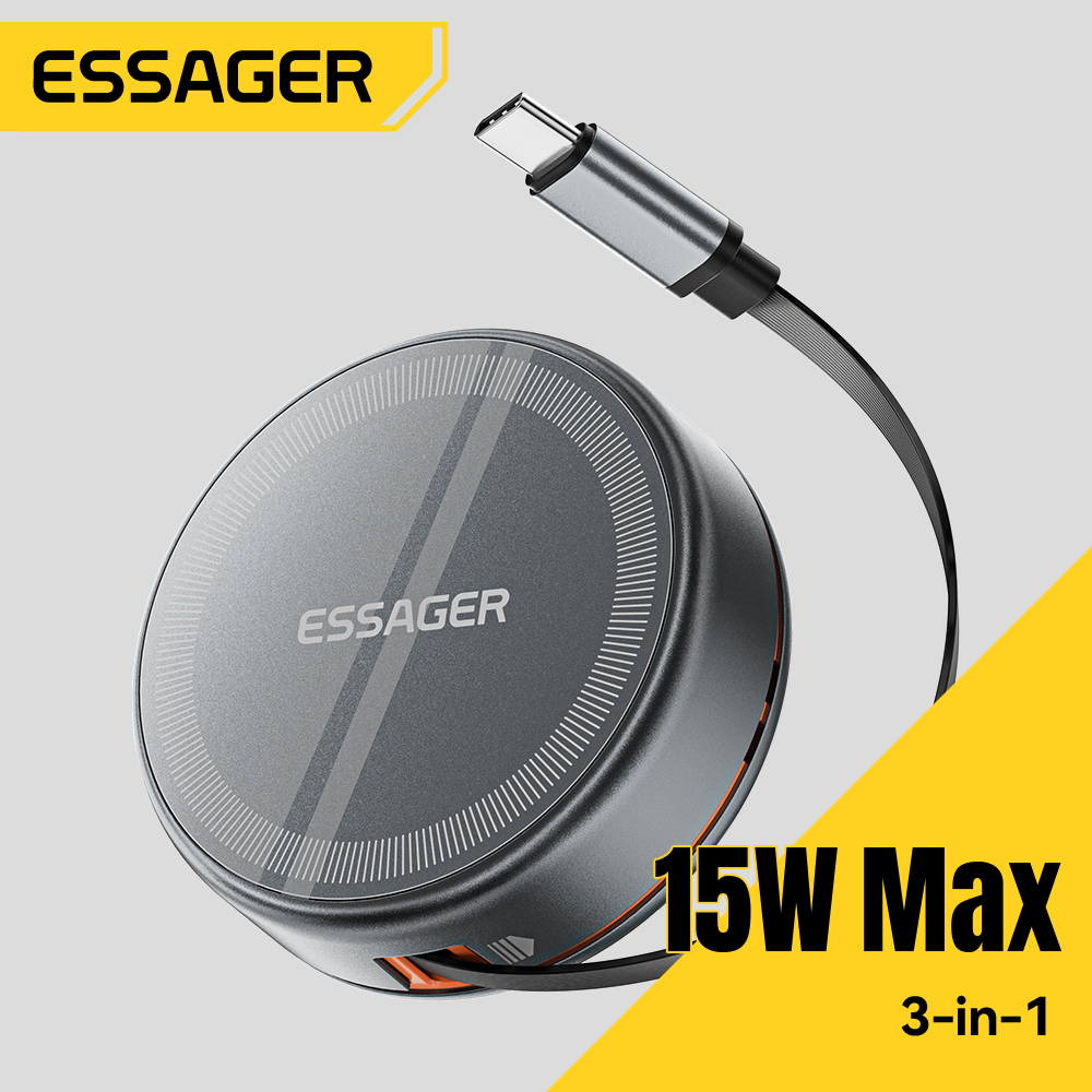 Essager 15W 3 in 1 Magnetic Wi - Wireless Charger 3 In 1 review and price