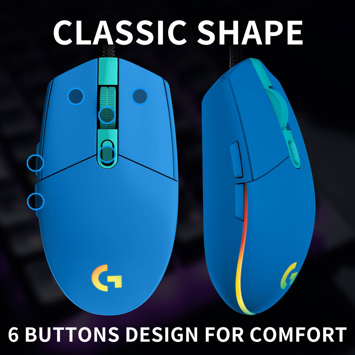 Logitech G203 Prodigy RGB Wire - Logitech Mouse G203 review and price
