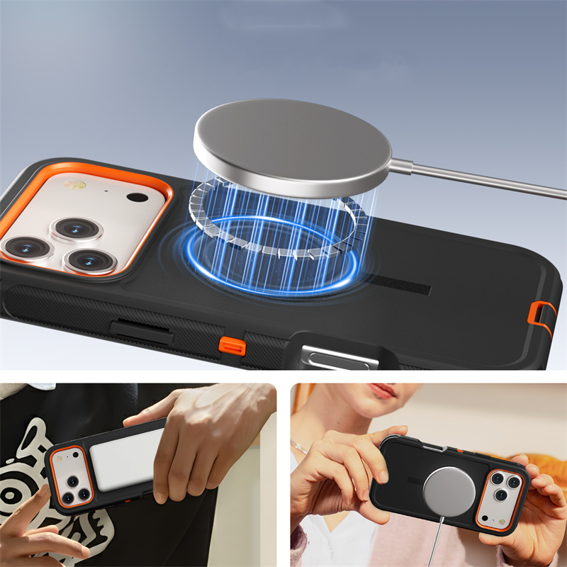 3IN1 Rugged Armor Shockproof O - Wireless Charger 3 In 1 review and price