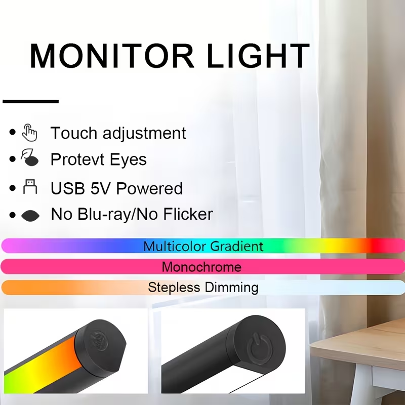LED Computer Screen Hanging Li - Monitor Light Bar review and price