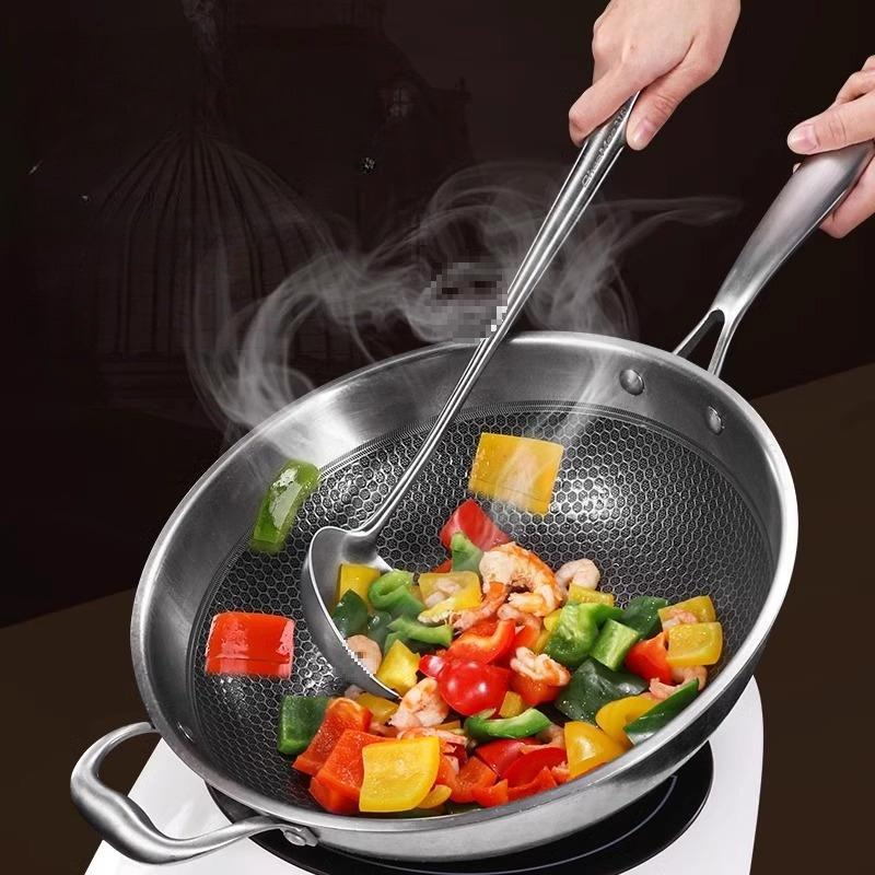 Food Stainless Steel Wok Spatu - Hi Tech Kitchen Accessories review and price
