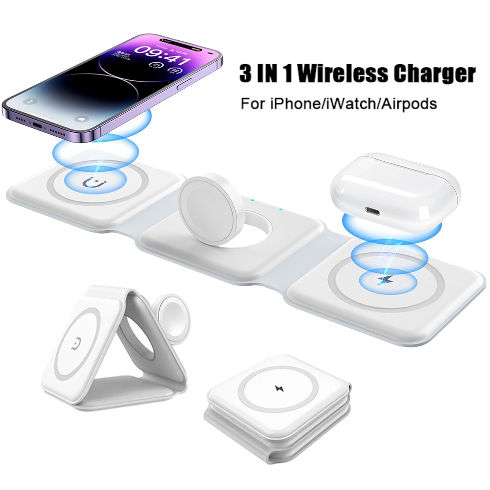 3 In 1 Wireless Charging Stati - Wireless Charger 3 In 1 review and price